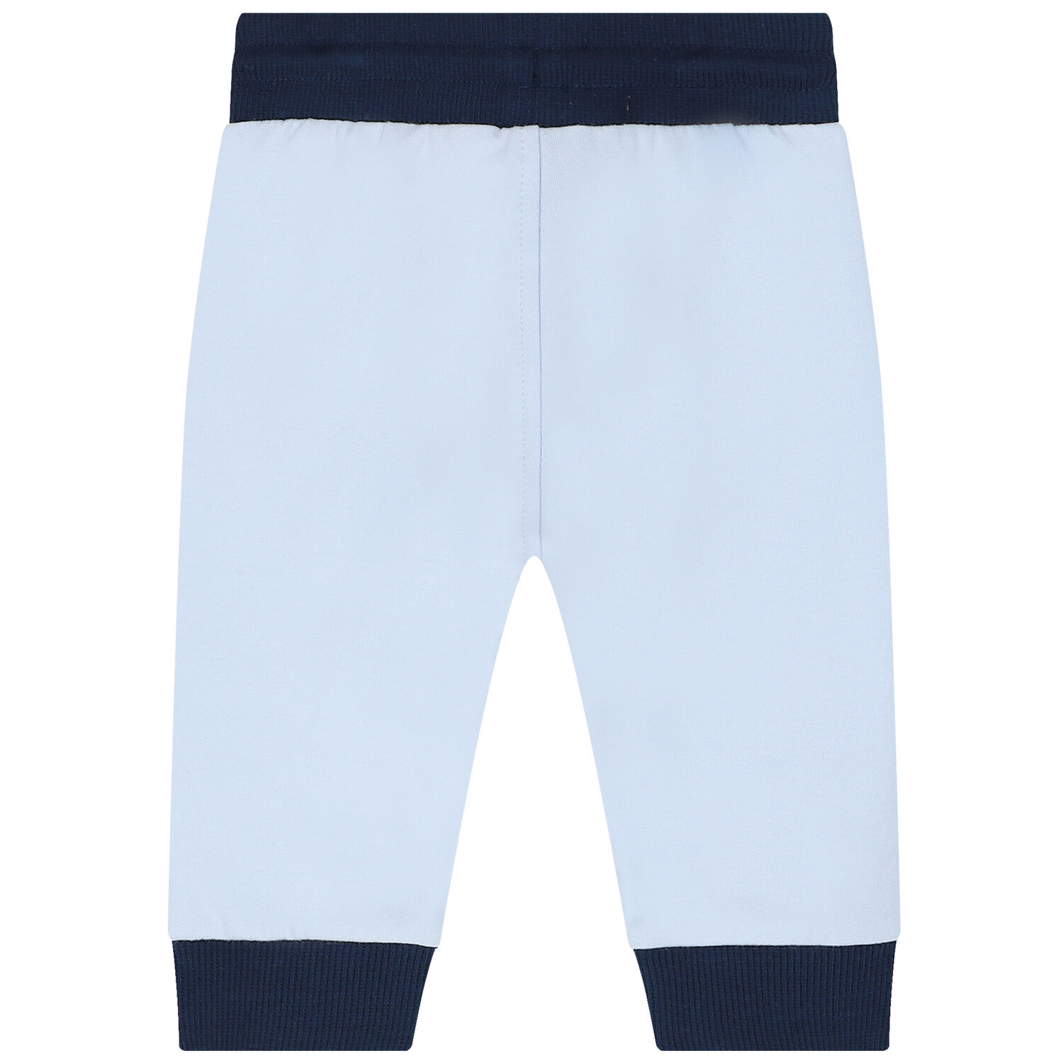Baby Boys Blue Logo & Animals Trousers Set, 1, hi-res image number null